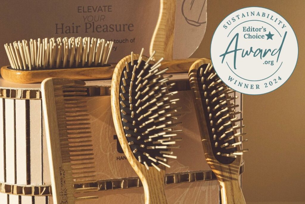 Sustainability Award Winner - Tek Wood Paddle Brush
