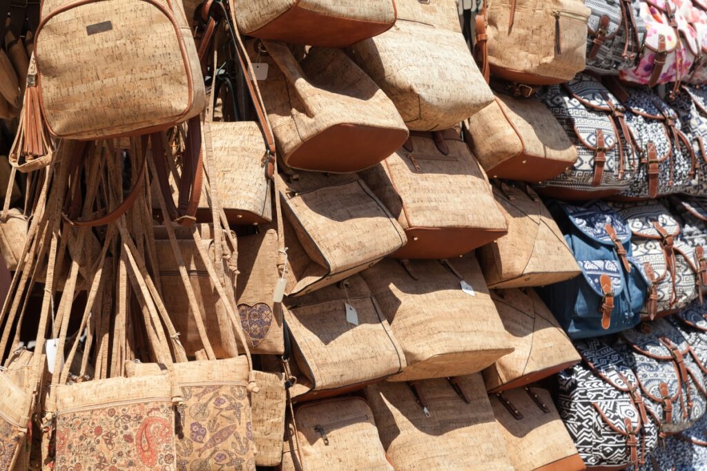 sustainable fabrics cork fabric