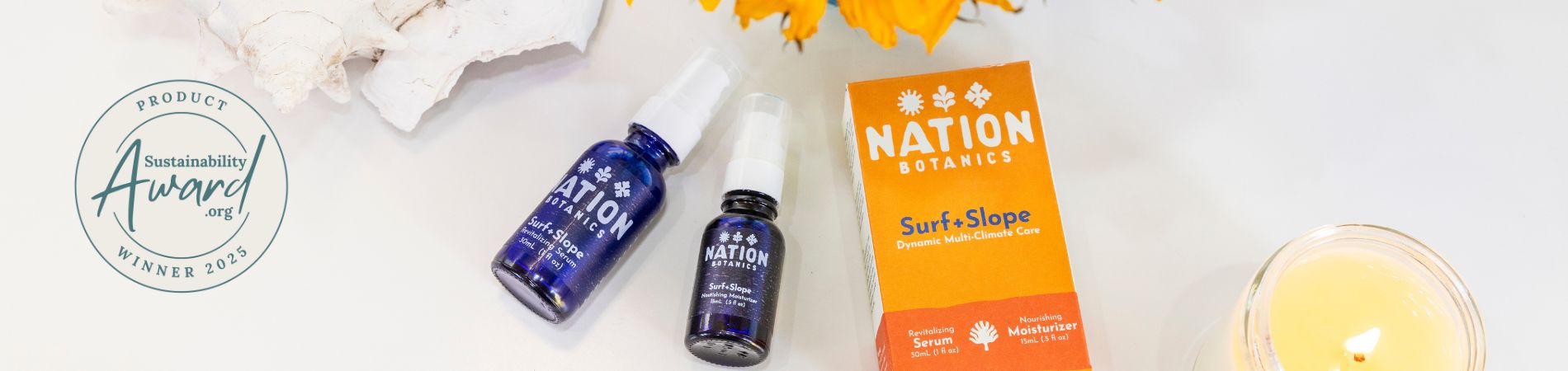 Nation Botanics Skincare 2025 Sustainability Award Winner