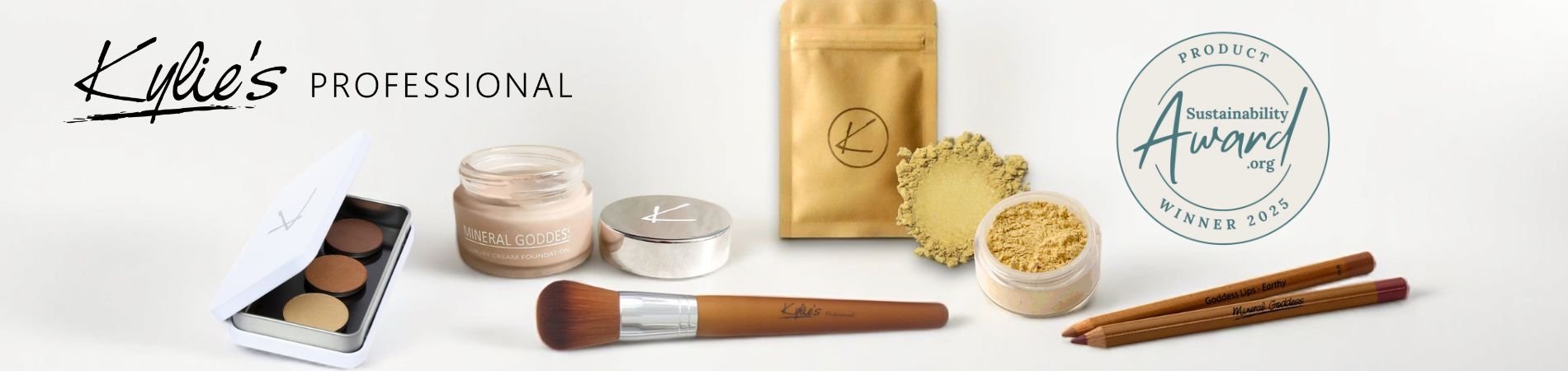 Kylie's Professional Makeup 2025 Sustainability Award Winner