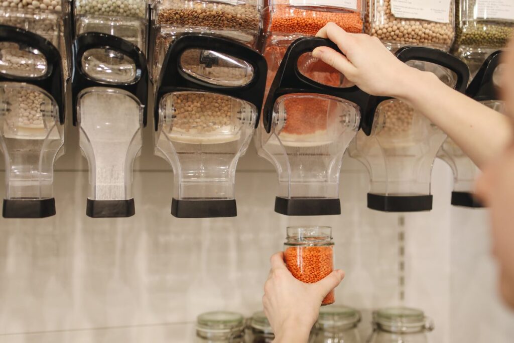Food refills in-store