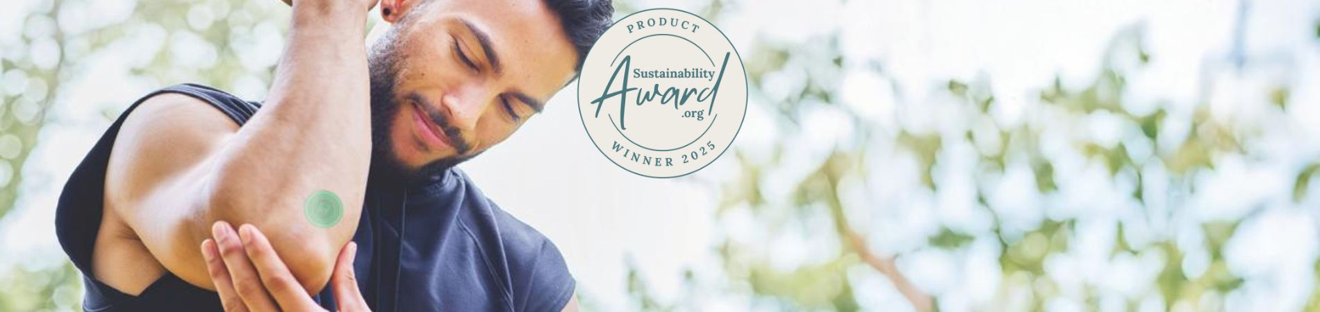 Harmoniq Bio-Signalling Patches Product Sustainability Award Winner